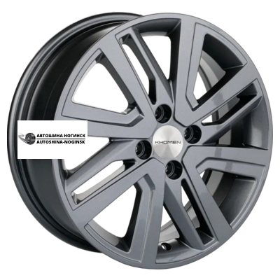 Khomen Wheels 6x16/4x100 ET41 D60,1 KHW1609 (XRay) Gray